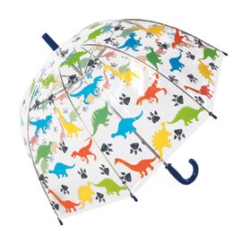 childrens dinosaur clear dome umbrella wholesale