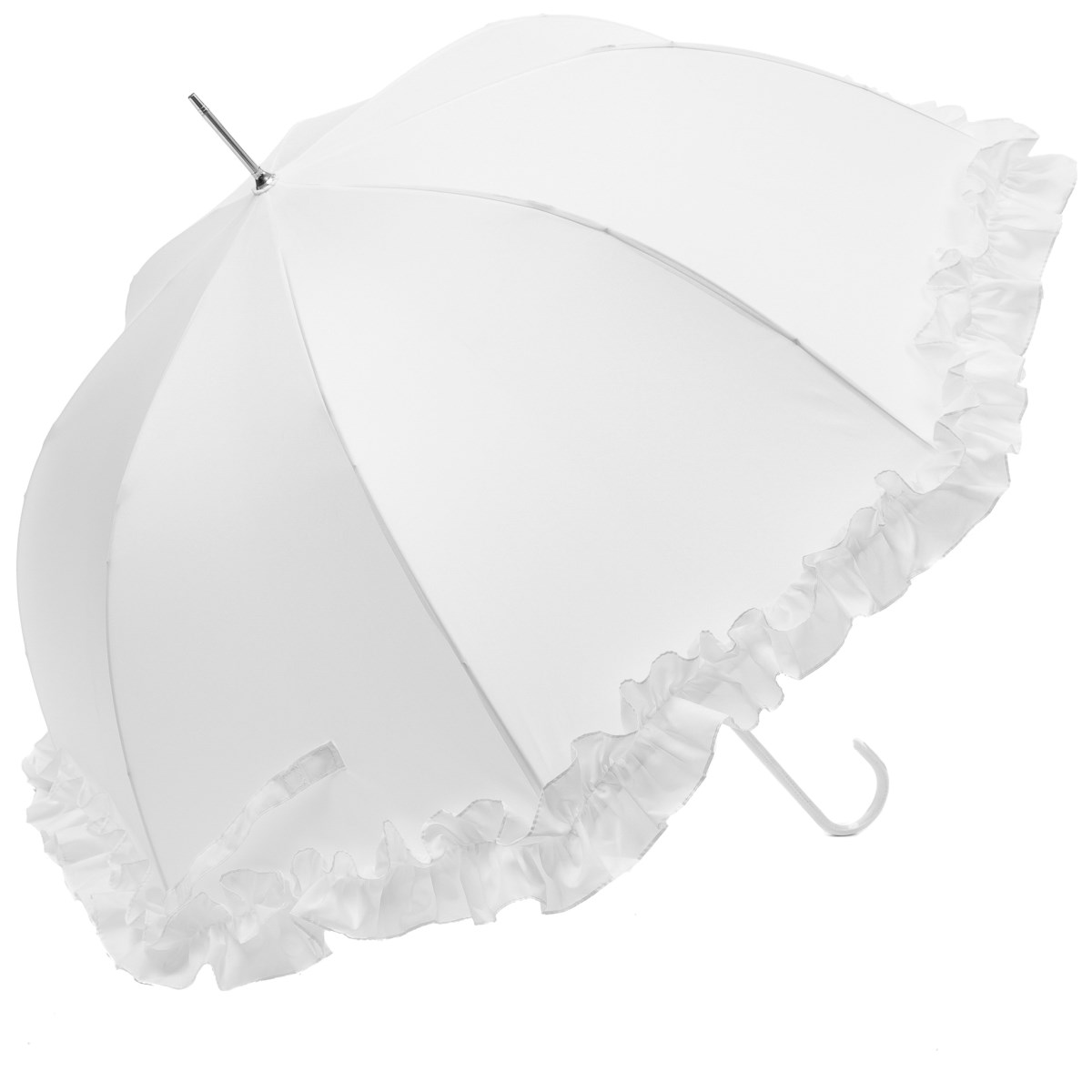 white wedding umbrella next day delivery