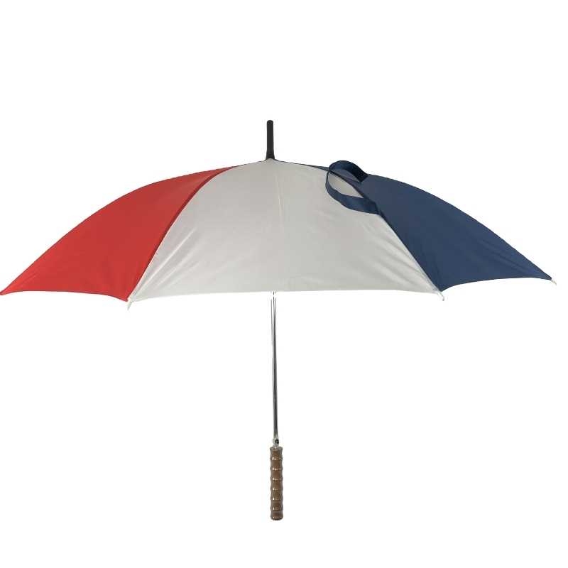 Colorful Custom Cafe Umbrellas with Wooden Handle